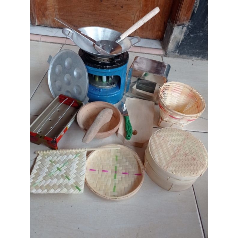 set masak masakan anak miniatur kitchen set paket lengkap termurah