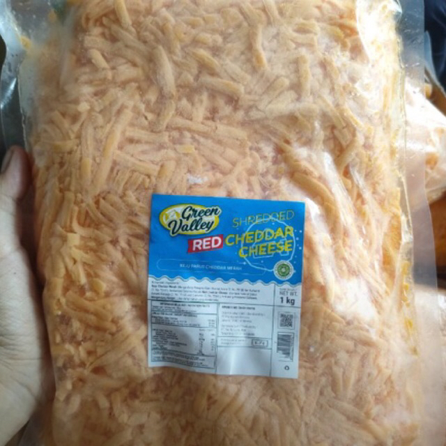 

Green Faley Keju Cheddar Parut 1kg