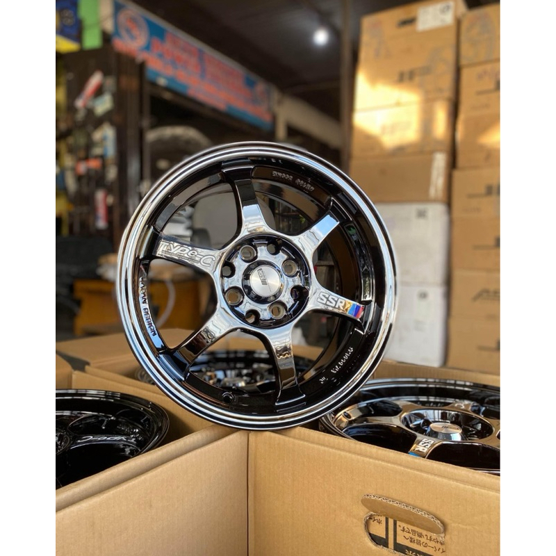 velg ssr type c ring 15 balck croom