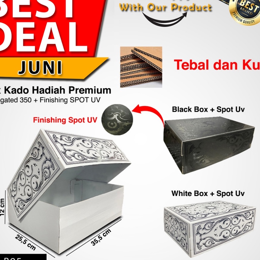 

FG2 Box Kado Kotak Hadiah Jumbo Box Spot Uv B95