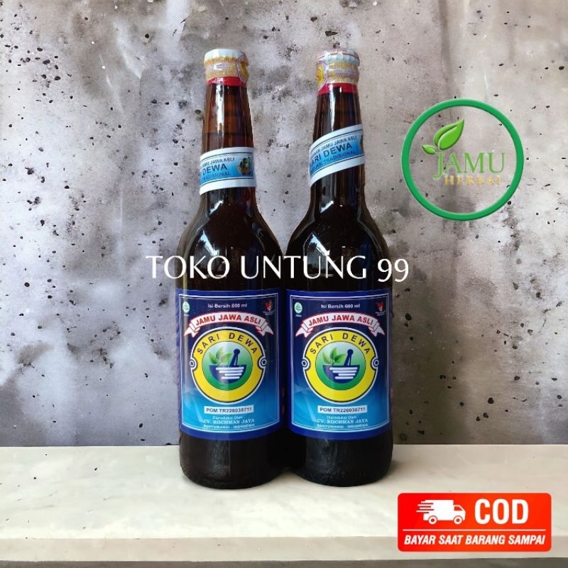 

Jamu SARI DEWA 600ML Pegal Linu Asam Urat Jamu Jawa Asli Nyeri Sendi