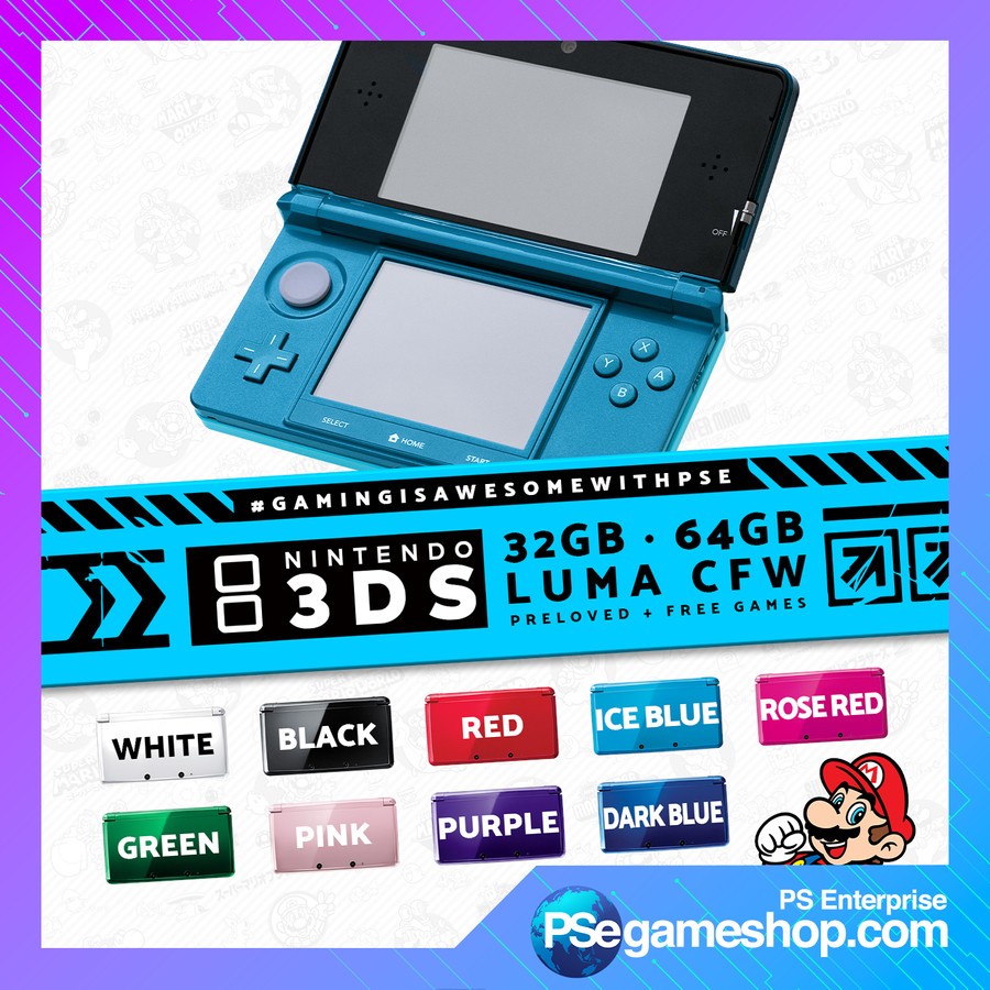 NEW Nintendo 3DS XL Full Games Preloved