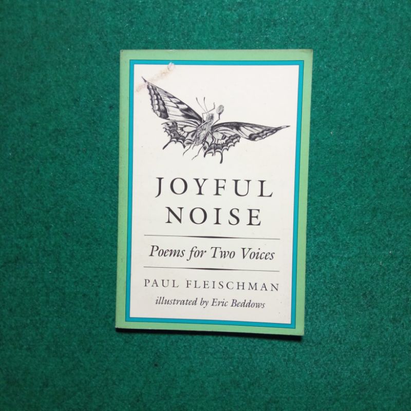Joyful Noise: Poems for Two Voices by Paul Fleischman [Buku Puisi Anak-anak]