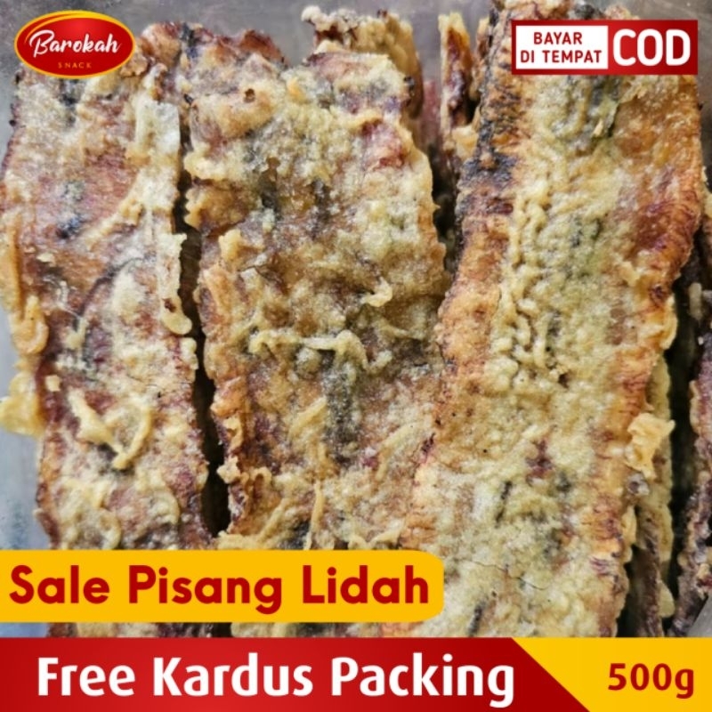 

Sale Pisang Lidah Basah Rasa Original Khas Bandung Kiloan Kemasan 500 Gram