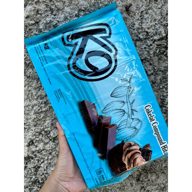 

Sekar_Shop07 Cokelat Parrot K9 1Kg Coklat Compound 1Kg Dark Coklat