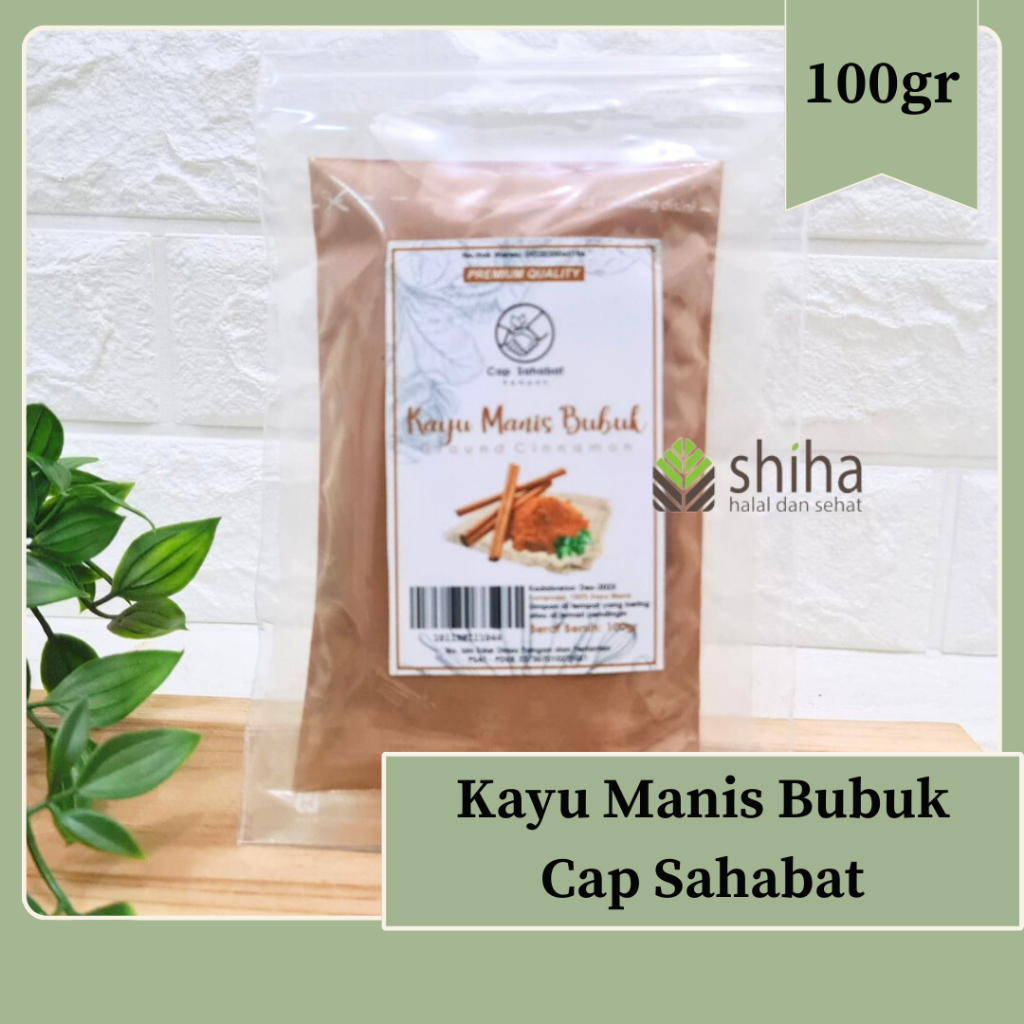 

Kayu Manis Bubuk 100gr Ground Cinnamon Cap Sahabat