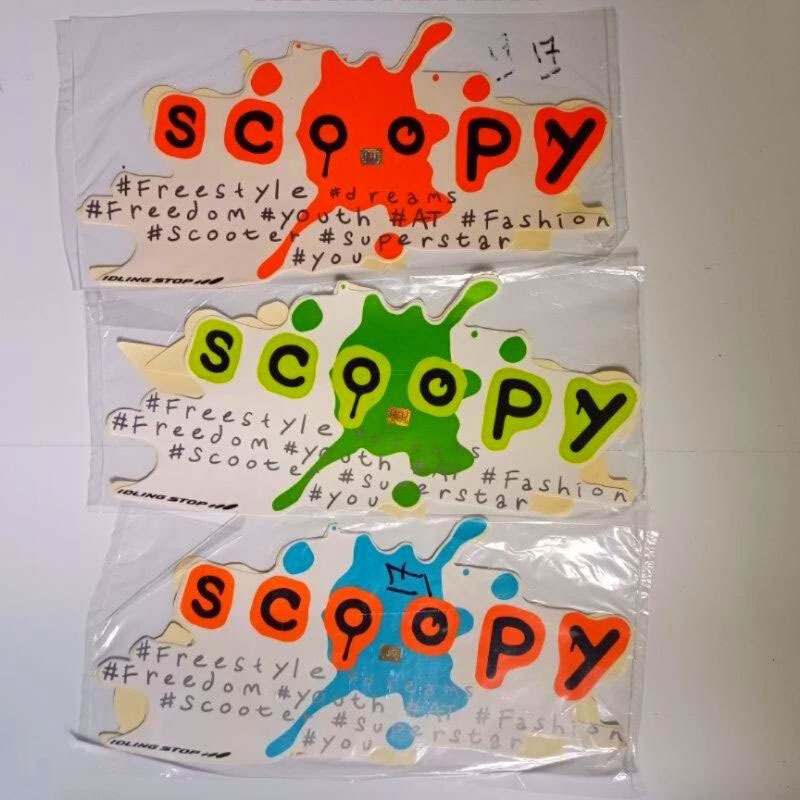 STIKER STRIPING LIS BODY MOTOR SCOOPY PLAYFUL 2017 LIS BODY SCOOPY PLAYFUL 2017