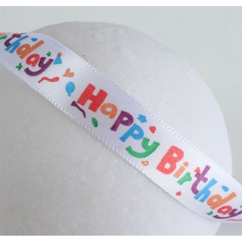 

1 roll pita birthday pita happy birthday pita ulang tahun pita kue ultah pita snack ultah pita box ultah pita bday souvenir anak pita anak ultah
