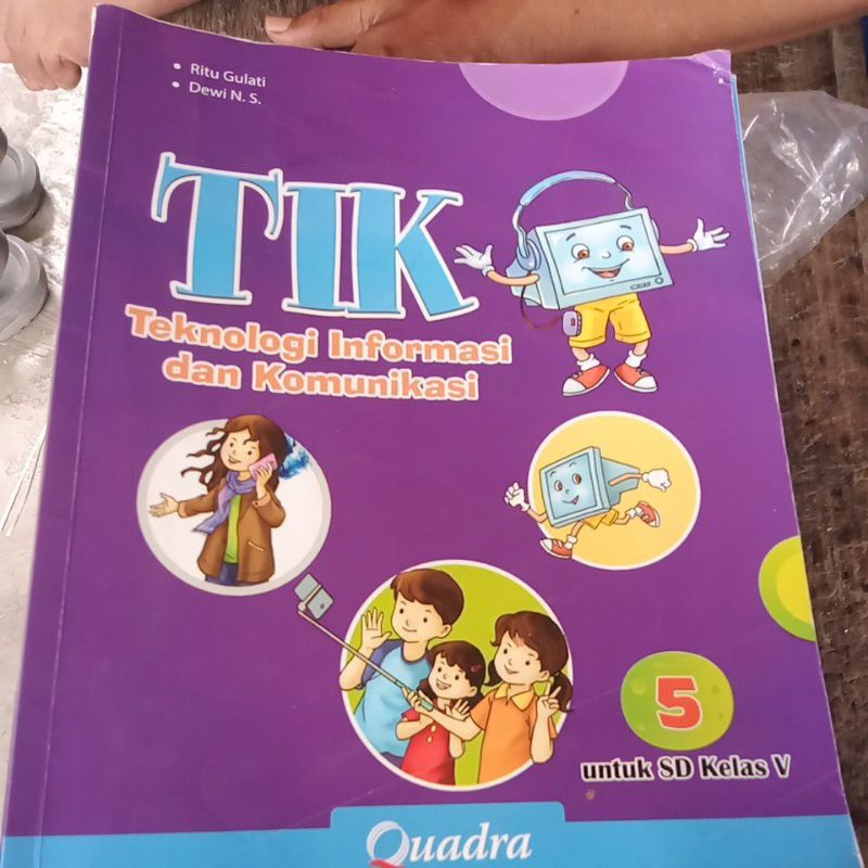 buku mahir Tik kelas 5 penerbit quadra