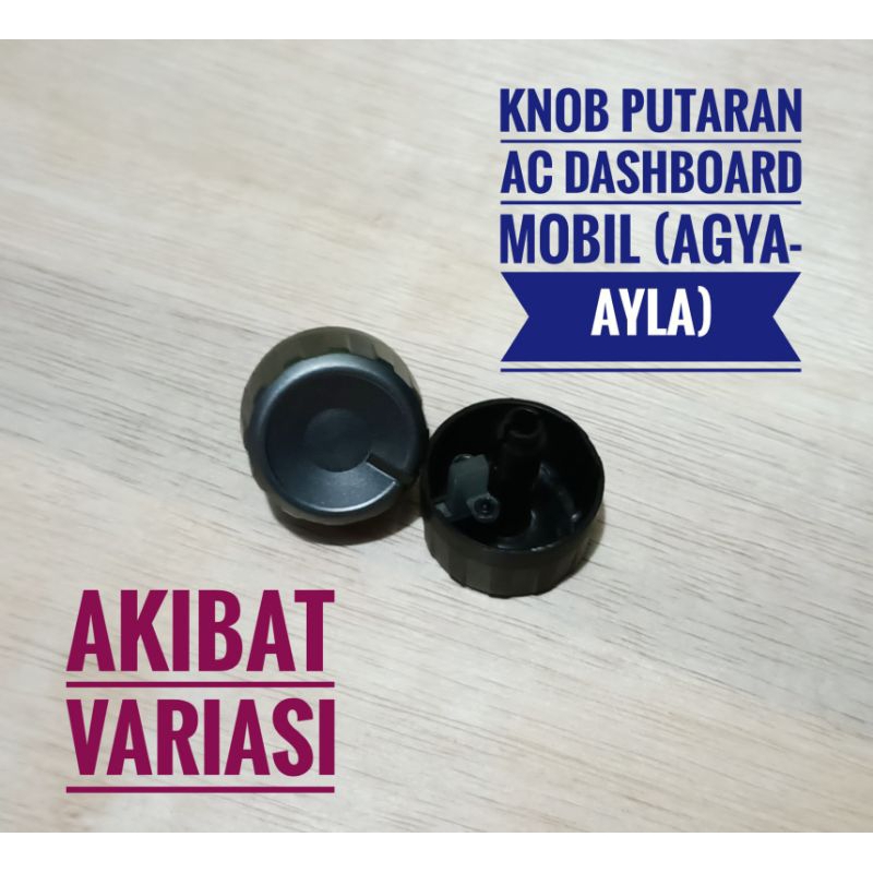 Tombol Putaran AC Mobil Agya Ayla Knob AC Dashboard Mobil Agya Ayla Stelan AC Mobil
