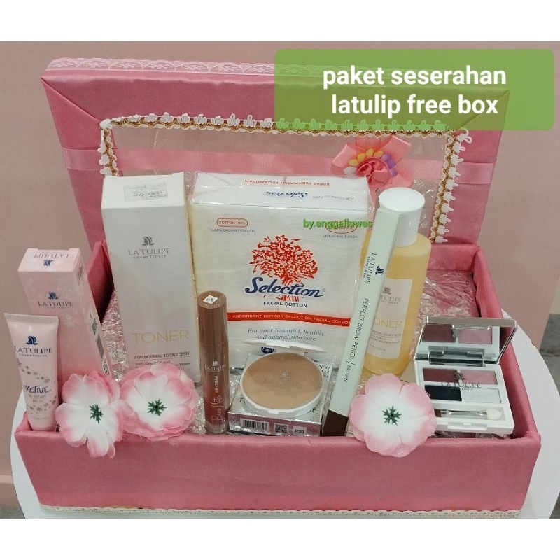 PAKET SESERAHAN LATULIP/PAKET HANTARAN LATULIP MAKE UP