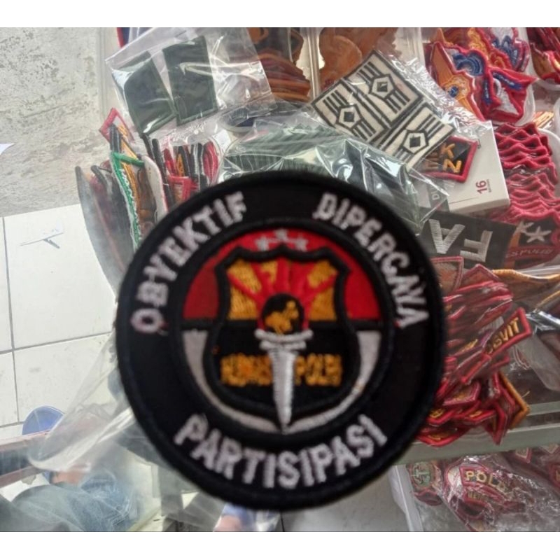 Bordir Humas Polri Timbul