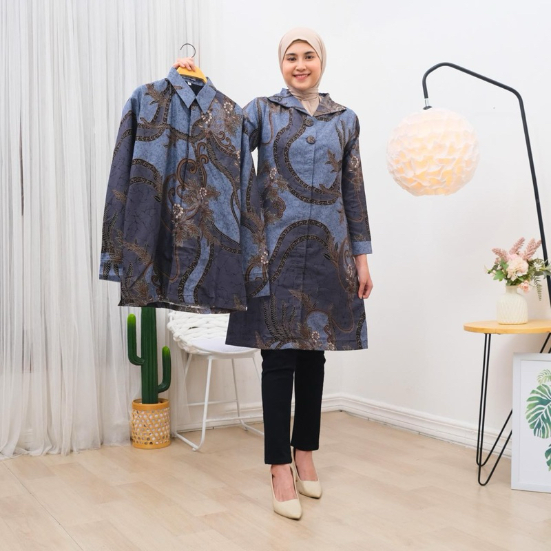 Batik Premium Tunik Wanita Solo Puring Premium