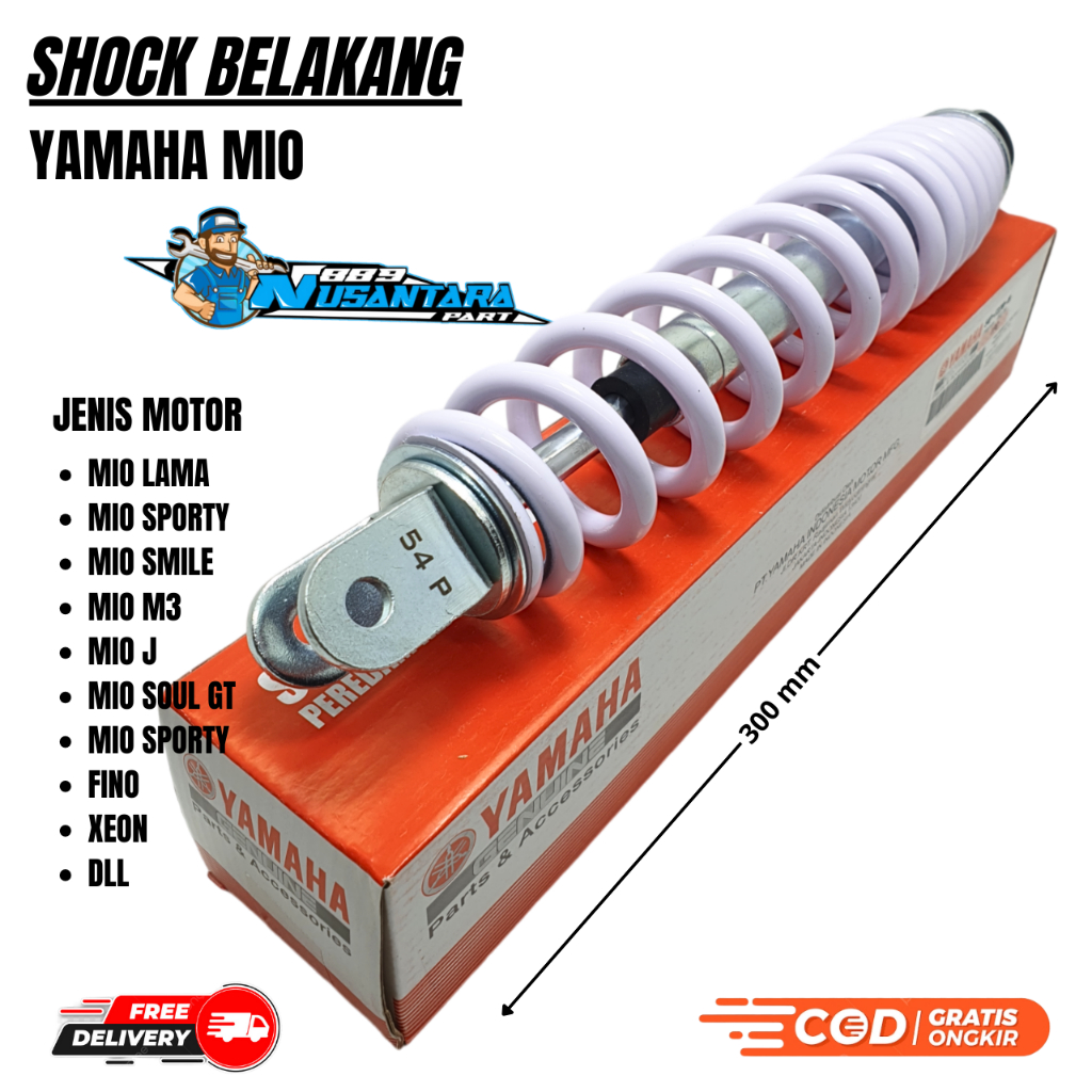 SHOCK BREAKER BELAKANG MIO M3 / MIO J / MIO 125 / MIO GT / SOUL GT / XEON / SHOCKBREAKER BELAKANG