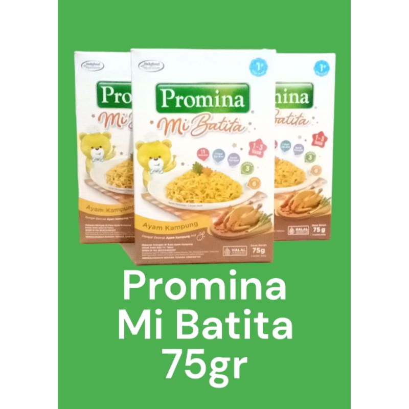 

PROMINA Mi Batita 75gr Rasa Ayam Kampung"BOX