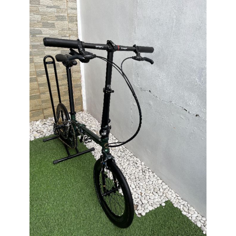 Sepeda Lipat Seli Fnhon Gust Green Metalic