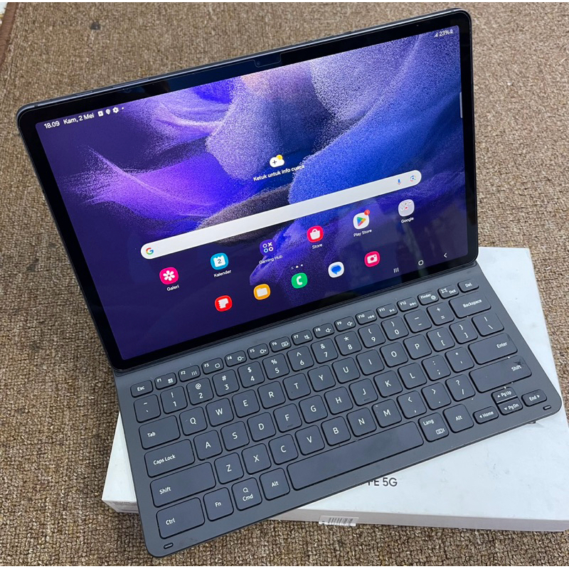 Hp Second SAMSUNG Tab S7 FE 5G 6GB/128GB Fullset