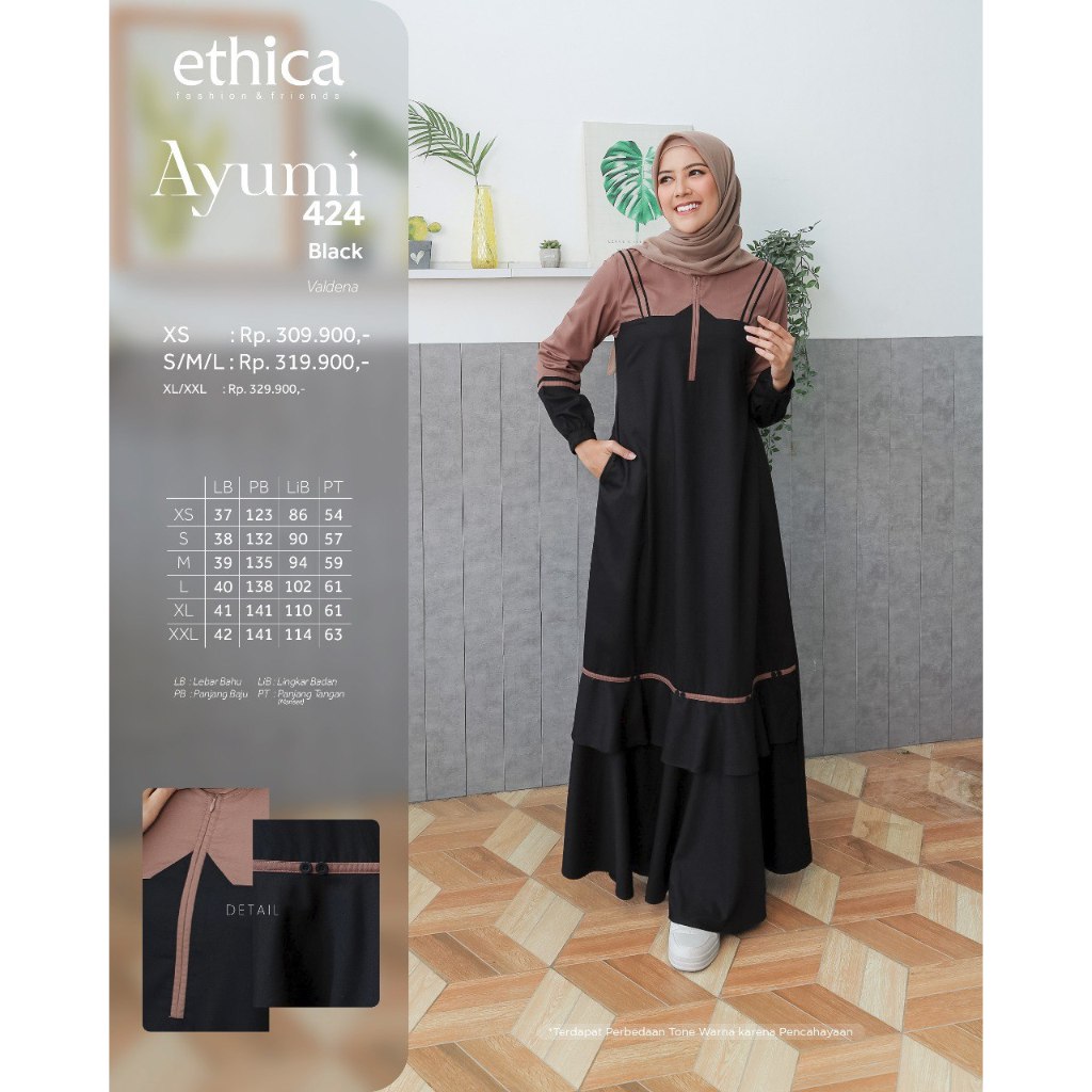 Gamis Daily Terbaru Ethica Ayumi 424
