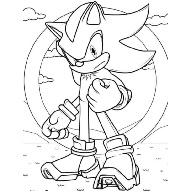 

kertas mewarnai sonic 40 pcs