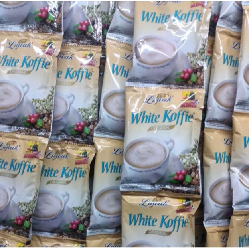 

Luwak White Coffie Kopi Luwak 1 Renceng isi 10 Sachet