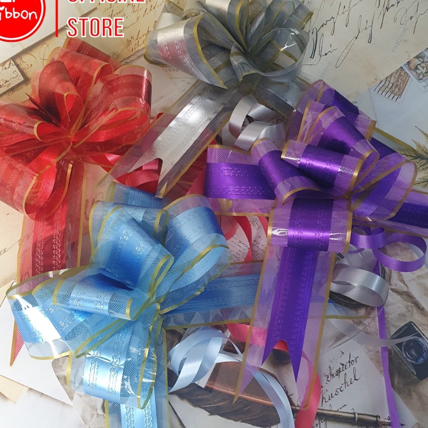 

KI3 Pita Tarik 5 mm Metalik Kombinasi Matte 5 mm Serut Parcel Souvenir MET