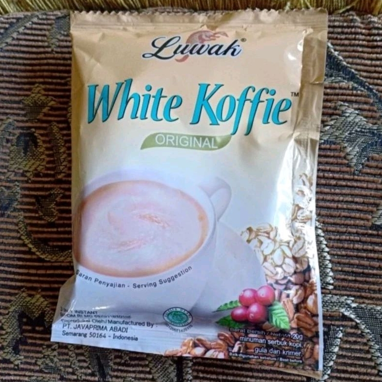 

Kopi Luwak White Koffie 20gr 1 renceng isi 10sachet Kopi Original