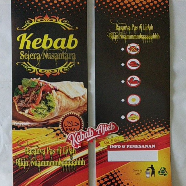 

KP8 Dus Besar Kemasan Kebab 5pcs Full Colour