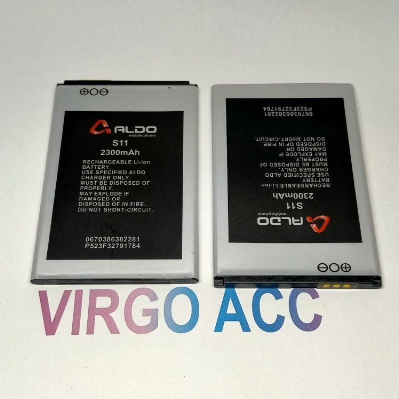 Baterai Batre Battery Aldo S11 ALDO 2300mAh S11 Original Battery Hp