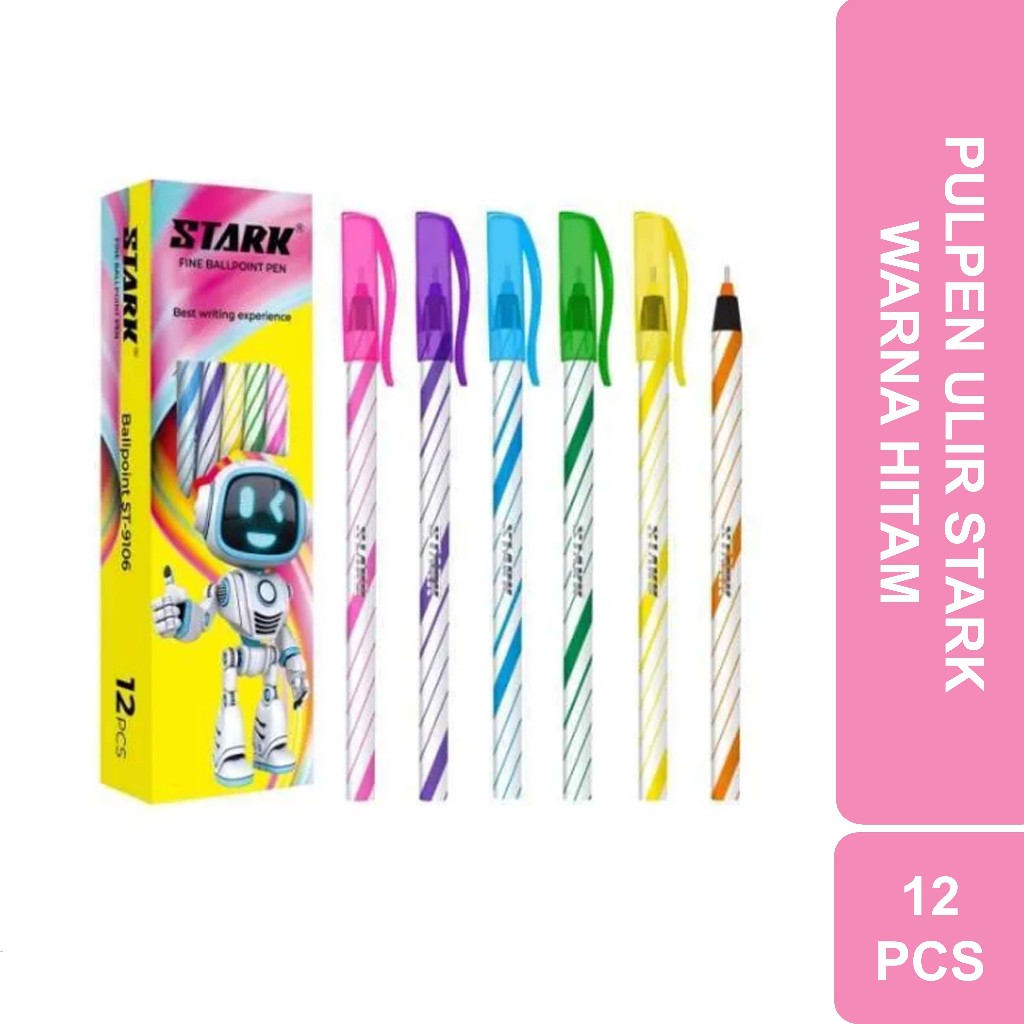 

PULPEN ULIR | PULPEN LILIN STARK ST-9106 | ISI 12 PCS