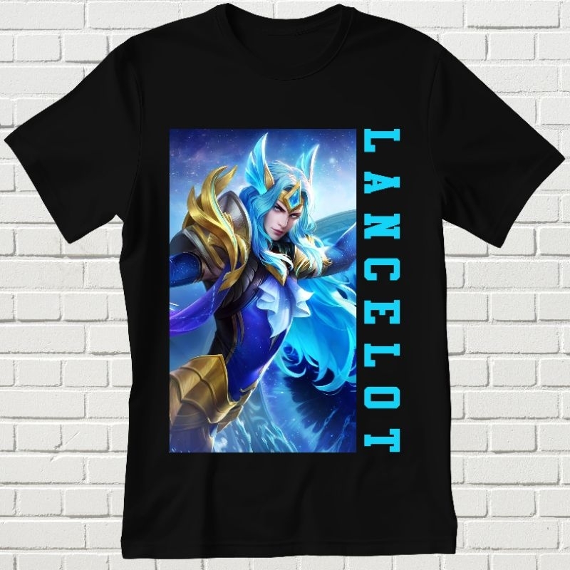 BAJU KAOS DEWASA LANCELOT MOBILE LEGENDS UNISEX TSHIRT || BAJU KAOS || KAOS || KAOS DISTRO || KAOS M