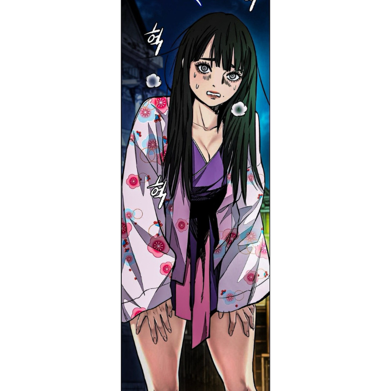 COSTUME COSPLAY MOMOKO WINDBREAKER KIMONO FULLSET