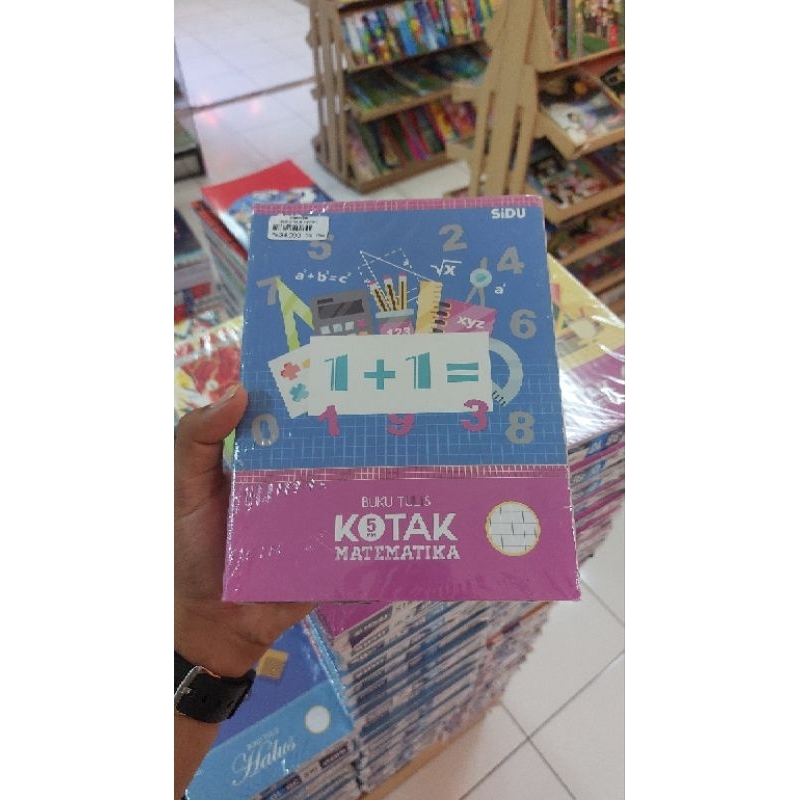 

(10pcs) BUKU TULIS STRIMIN KOTAK KECIL SIDU 38 LEMBAR