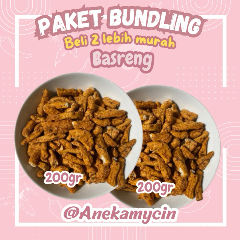 

Paket Bundling Basreng by Anekamycin 200gr