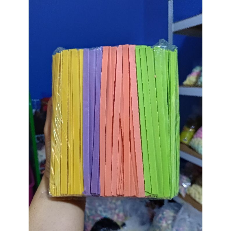 

Mie gepeng Warna rasa manis