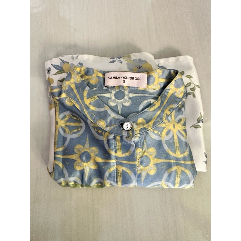 Preloved by Kamila wardrobe Aruna blouse Cahya uk S