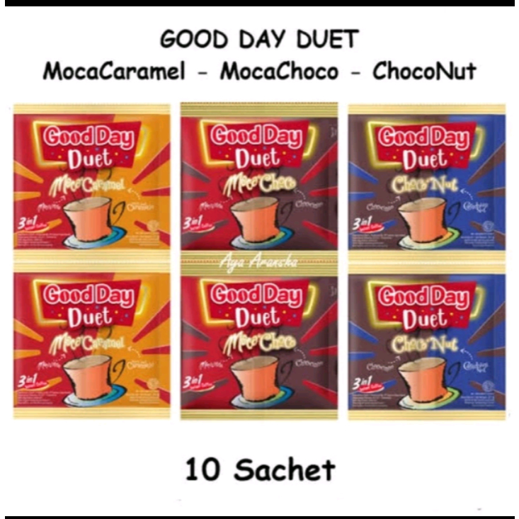 

kopi good day duet renceng isi 10 pcs x 22gram
