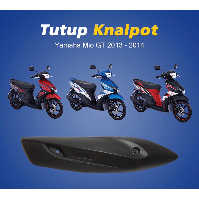 Pelindung Knalpot Cover Tameng Knalpot Mio Gt 2013-2014