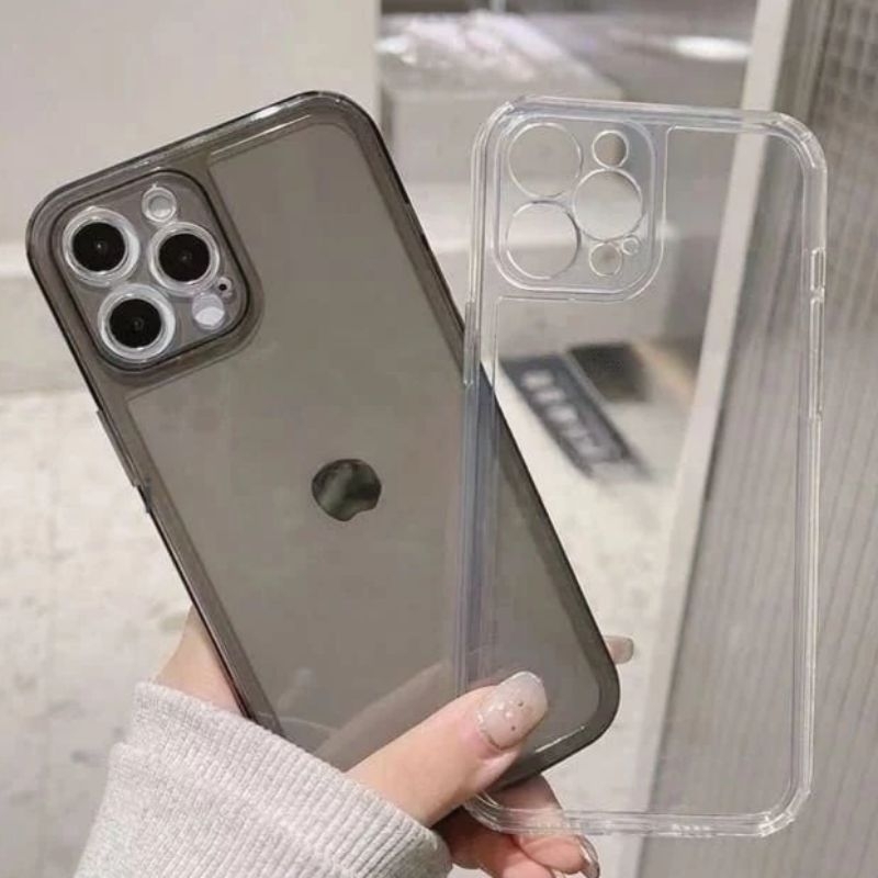 Soft Case/Silikon Bening Black Original Space HP SAMSUNG A10/A10S/A20/A30/A20S/A30S/A50/A50S/A01/M01