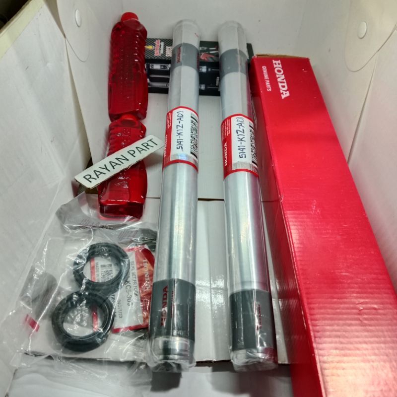 As shock depan AHM Pcx125 AHM Pcx125 sok+sil+oli komplit (K1Z)
