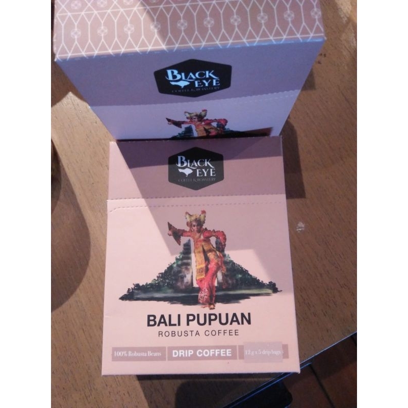 

Black Eye Coffee Bali - drip Coffee 5x15gr
