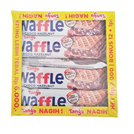 

Tango Waffle Choco Hazelnut 1 box [12 x 25gr]