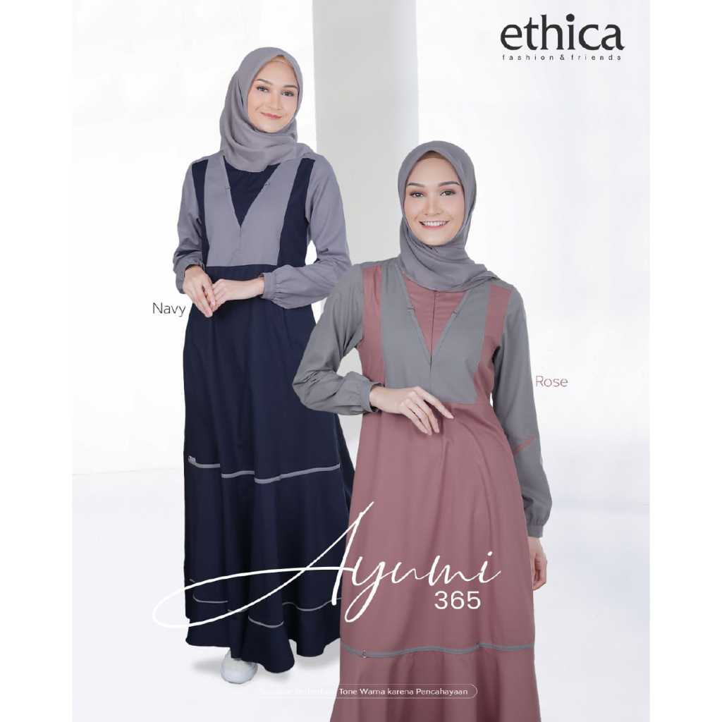 GAMIS DAILY AYUMI 365 NAVY&ROSE