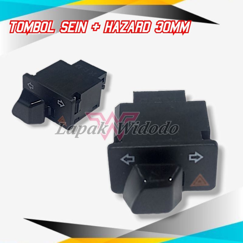 TOMBOL SEIN HAZARD 30mm SAKLAR SEIN HAZARD BEAT FI SCOOPY ESP