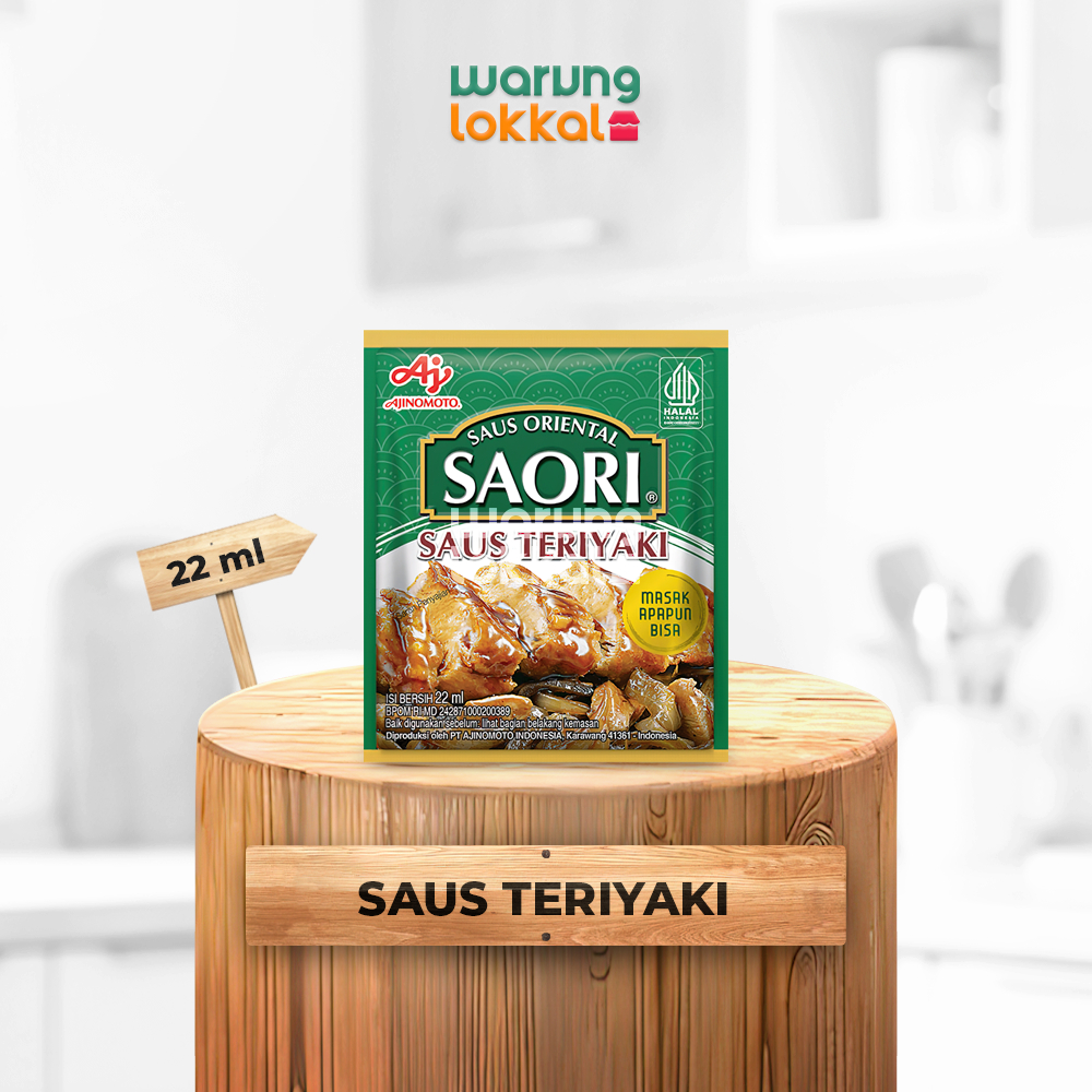 

Saori Saus Teriyaki 22ml - Warung Lokkal