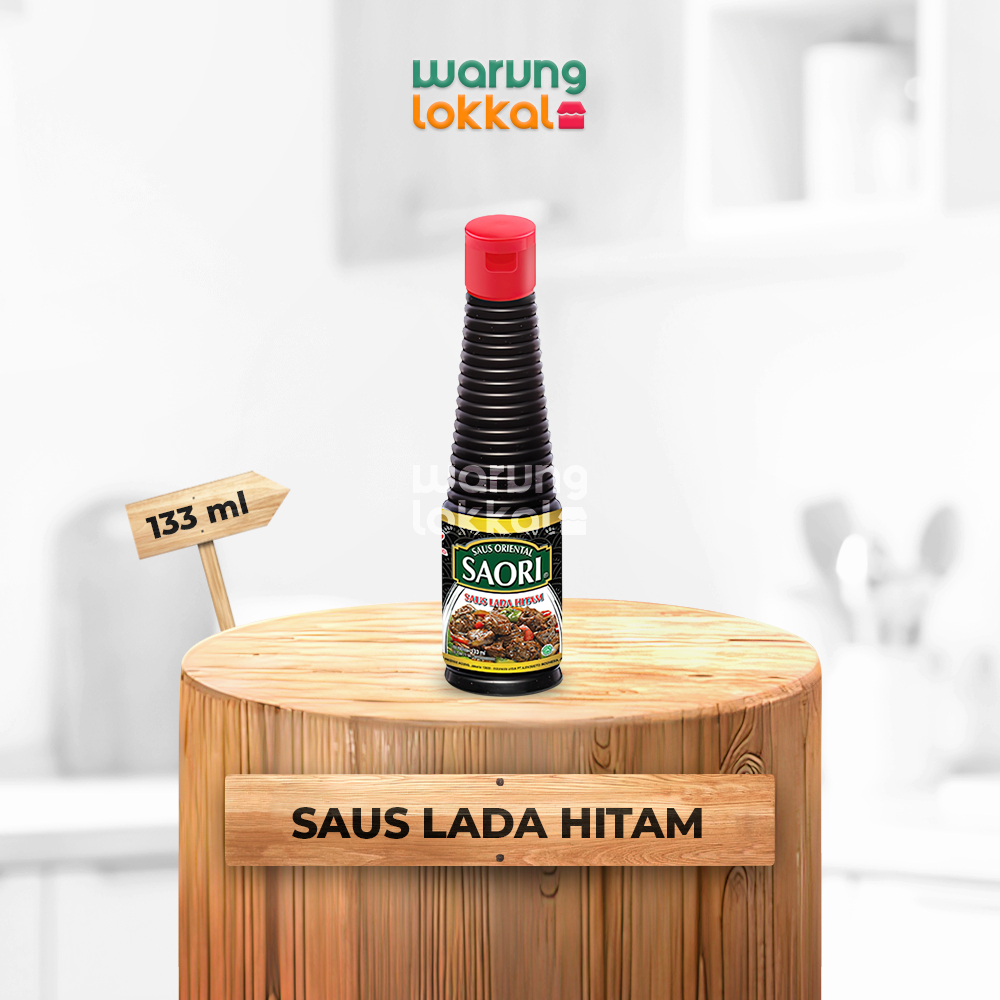 

Saori Saus Lada Hitam 133ml - Warung Lokkal