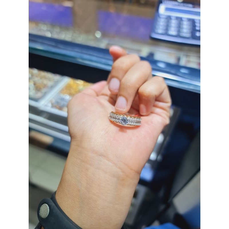 cincin amero mata satu kombinasi