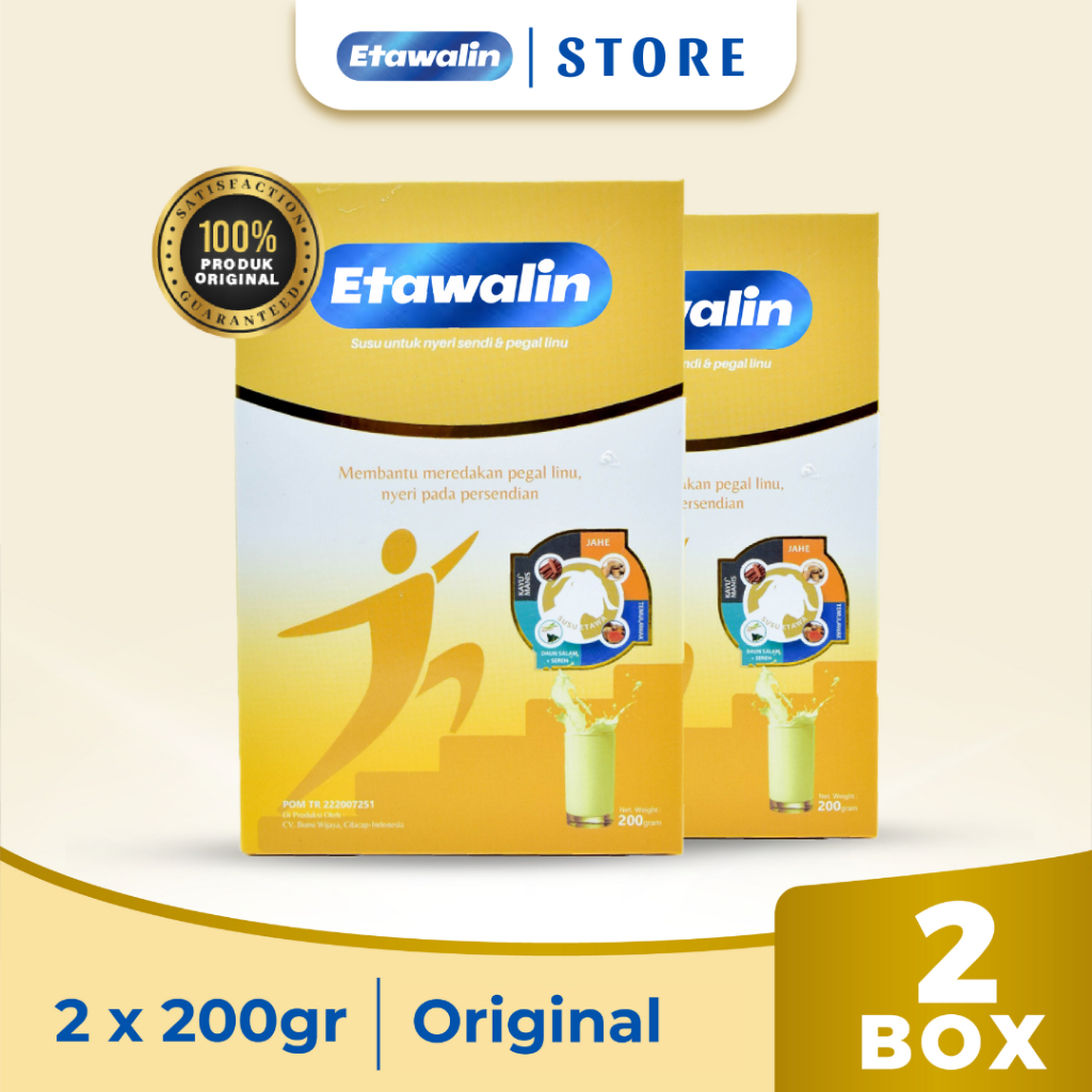

Etawalin Susu Etawa Original Atasi Sendi dan Tulang Paket 2 Box