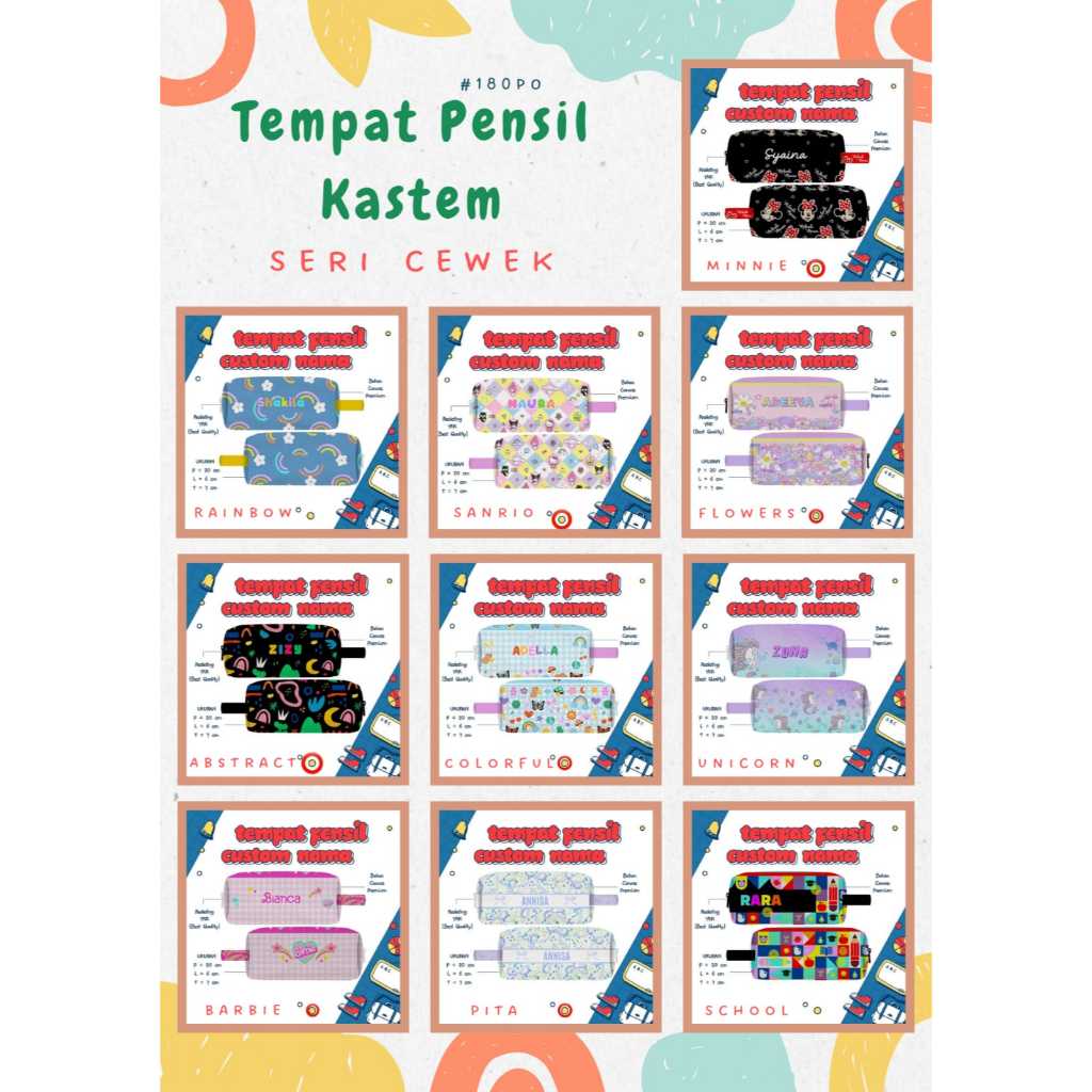 

TEMPAT PENSIL CUSTOM