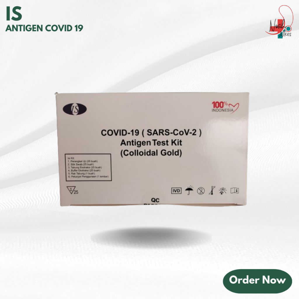 Alat Test Antigen Swab Covid-19 TERMURAH ISI 25 TEST