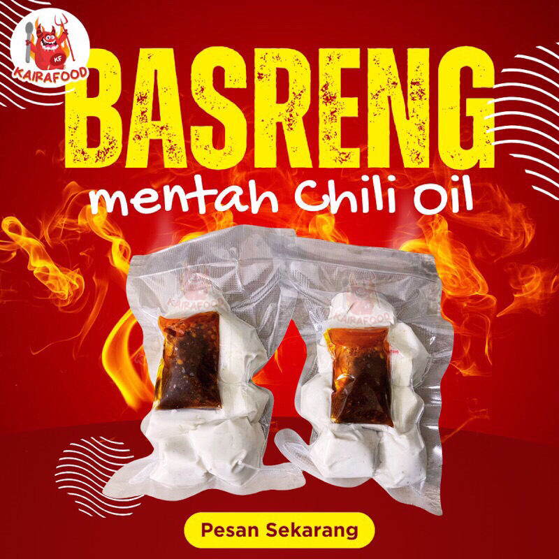 

BASRENG MENTAH + CHILI OIL VACUM isi 6